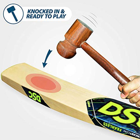 Image of DSC Condor Scud Kashmir Willow Cricket Bat ( Size: 3, Ball_ type : Leather Ball, Playing Style : All-Round )