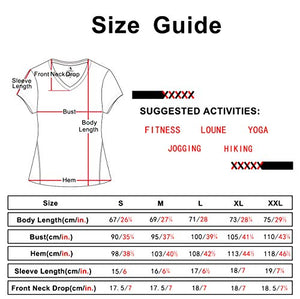 icyzone Workout Shirts Yoga Tops Activewear V-Neck T-Shirts for Women Running Fitness Sports Short Sleeve Tees (S, Charcoal/Red Bud/Pink)