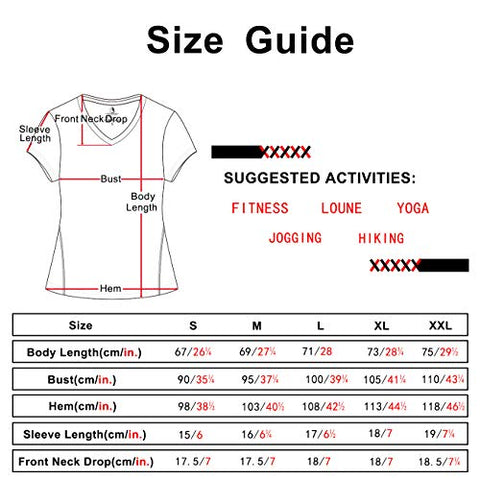 Image of icyzone Workout Shirts Yoga Tops Activewear V-Neck T-Shirts for Women Running Fitness Sports Short Sleeve Tees (S, Charcoal/Red Bud/Pink)