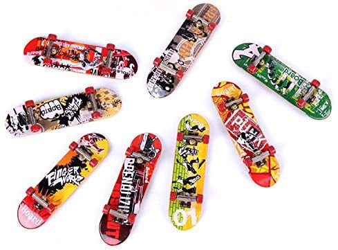 PATPAT 1Pc Mini Skateboard Finger Board Skate Boarding Kit