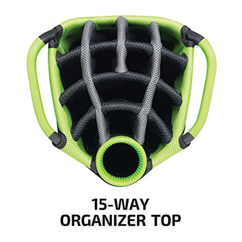 Image of Bag Boy Chiller Cart Bag Black/Charcoal/Lime Chiller Cart Bag