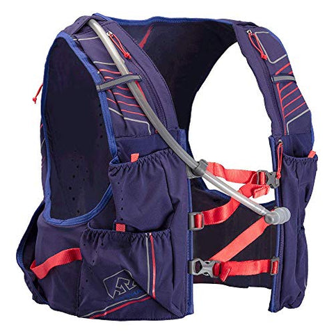 Image of Nathan Men’s Hydration Pack/Running Vest - VaporKrar 2.0-12L Capacity with 1.6 L Water Bladder, Hydration Backpack - Running, Marathon, Hiking, Outdoors, Cycling and More