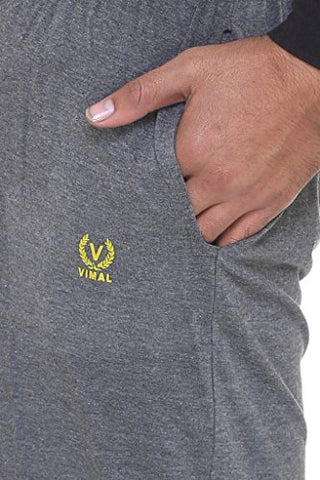 Image of VIMAL JONNEY Men's Slim Fit Track pants(D10ANTHRA-XL_Multicolored_X-Large)