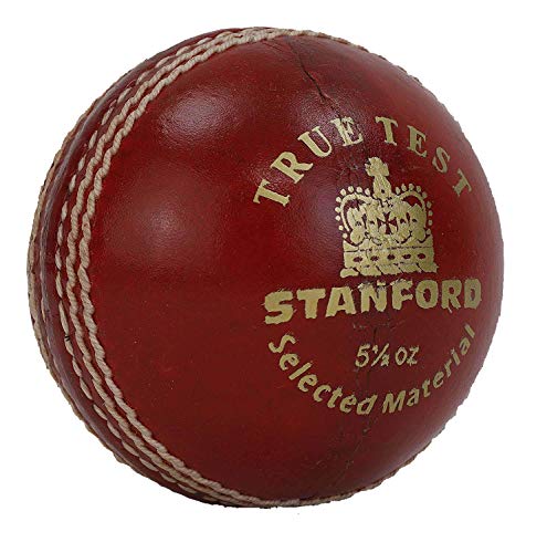 SF Leather Cricket Ball, Size Club (Red)