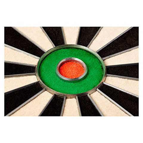 Image of WINMAU Plastic Blade 5 Bristle Dartboard with All-New Thinner Wiring for Higher Scoring and Reduced Bounce-Outs (Multicolour)