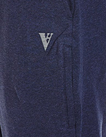 Image of Van Heusen Athleisure Men's Cotton Track Pants (8907670037652_50045_Navy_XL)