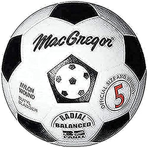 MacGregor Rubber Soccer Ball, Size 5