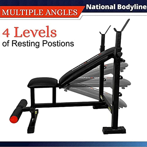 Image of National Bodyline Fitness Gym Bench Full Body Workout Machine