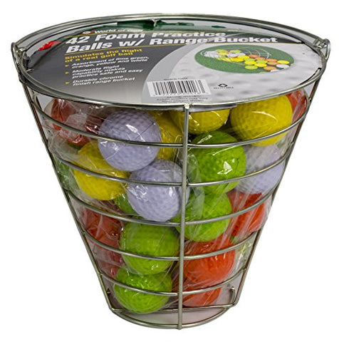 Image of Jef World of Golf Gifts and Gallery, Inc. Golf Practice Balls (42 Multi-Colored Balls)