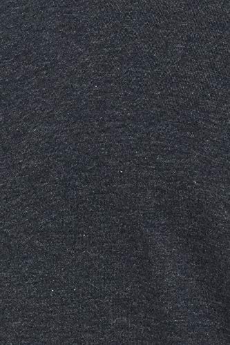 Jockey Women's Plain Regular fit T-Shirt (AW27_Black Melange Large)