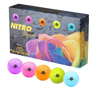 Nitro Golf Glycerin 15 Ball Pack Golf Balls