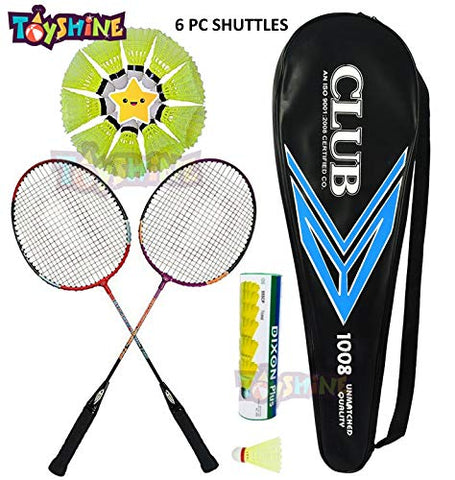 Image of Toyshine 3 in 1 MEGA Sports Combo, Age 7-14 Years | Cricket | Badminton | Legend Football - SSTP