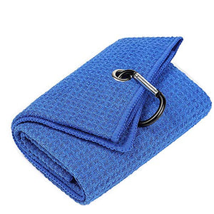 Vetoo Microfiber Golf Towel (Blue)