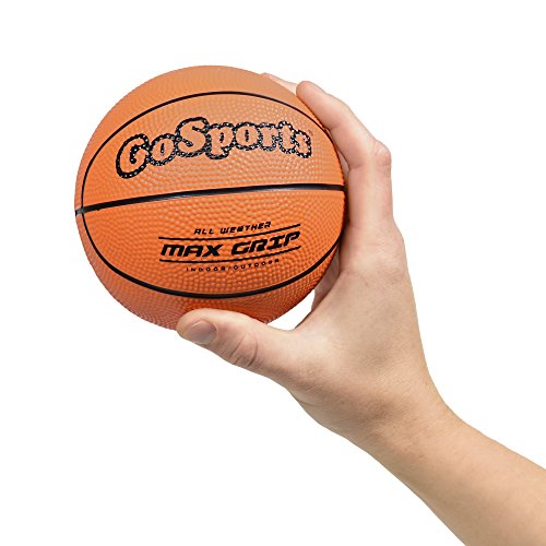 GoSports 5" Mini Basketball 3 Pack with Premium Pump - Perfect for Mini Hoops
