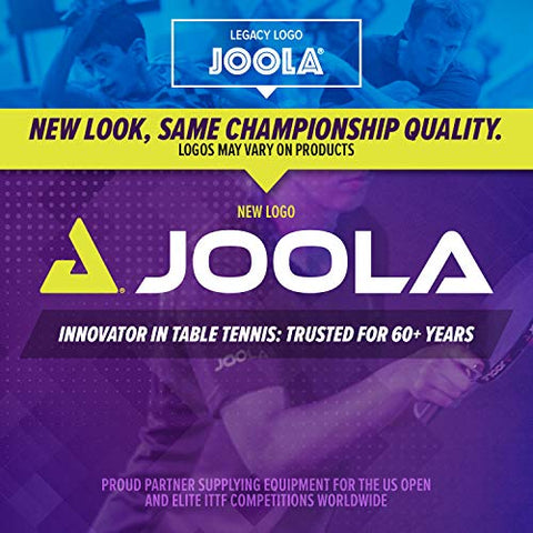 Image of JOOLA Tour Competition Carrying Case - Ping Pong Paddle Set Includes 2 ITTF APPROVED Python Table Tennis Paddles & 18 40mm 3 Star Tournament Ping Pong Balls - High Density Case with EVA Foam Lining