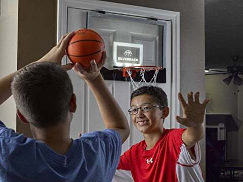 Image of Silverback LED Mini Basketball Hoop Set, 23"