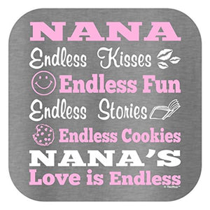 Nana Endless Love Ladies T-Shirt 2XL Sport Grey