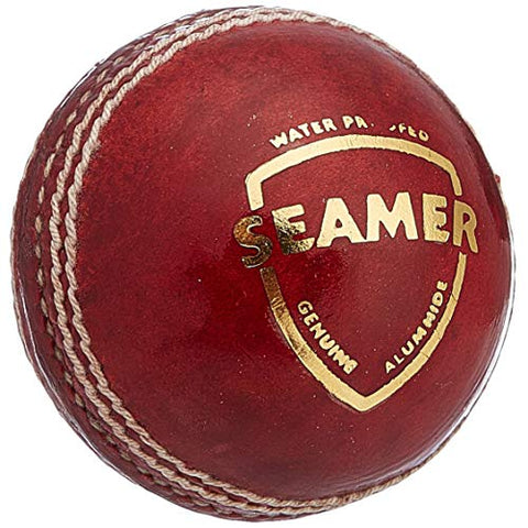 Image of SG Leather Cricket Ball, Adult, (Red)