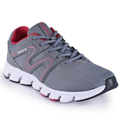 Image of Campus Women's Grey Running Shoes-6 UK/India (39 EU) (ELLE)