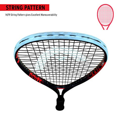 Image of HEAD Aluminum Cyber Edge Squash Racquet | Ideal for Men Women (Red)