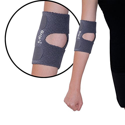 Grip's Elbow Support/Elbow Band for tennis elbow pain/gym R 04 (color may vary)