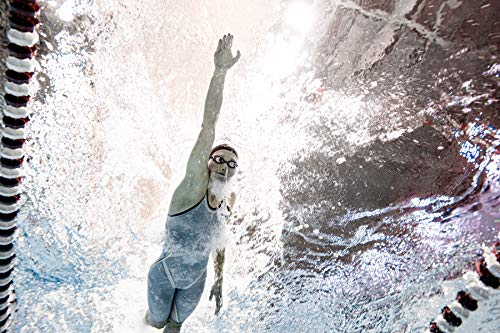 finis lightning goggles Finis 3.45.073.241 Lightning Swimming Goggles (Silver/Mirror)