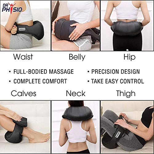 Dr Trust Physio (USA) Electric Heat Shiatsu Machine Body Massagers (for Cervical Neck Shoulder & Back Pain Relief)