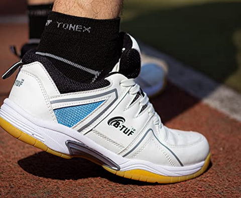 Image of B-Tuf Unisex-Adult White Multisport Training Shoes-9 (Inspire)