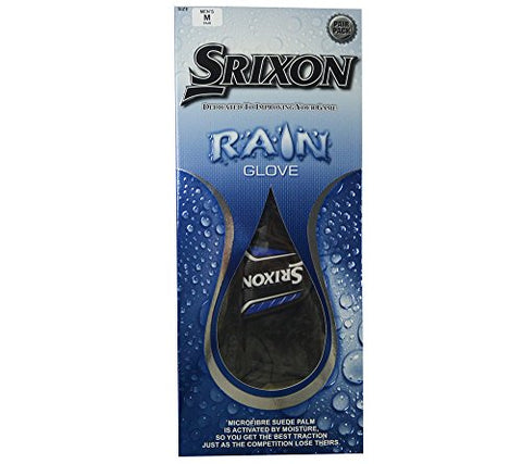 Image of Srixon Rain Glove (Pair), Black, Medium
