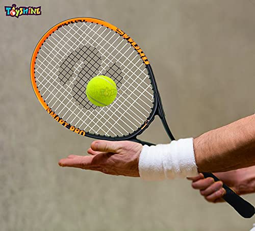 Toyshine SSTP Power 27 Professional Aluminium Tennis Racquet, Good Control Grip, Strung with Cover (Multicolor)