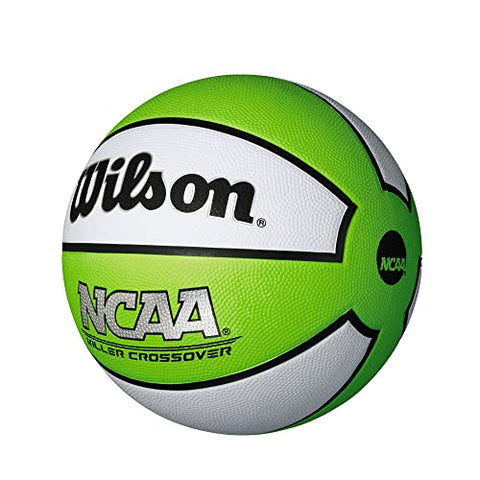 Image of Wilson Killer Crossover Basketball, Lime/White, Youth 27.5-Inch