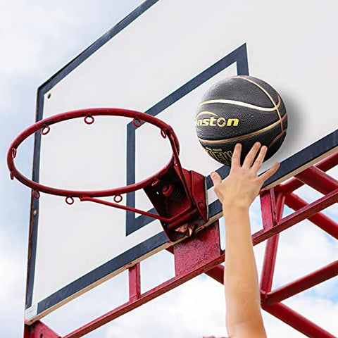 Image of Senston Basketball Outdoor/Indoor Basket Ball with Ball Air Pump Size 7