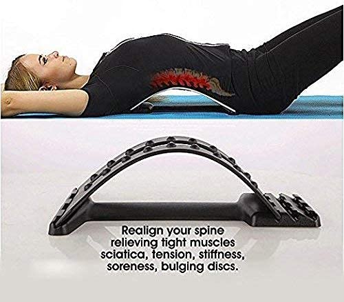 AILELAN Back Stretcher for Spinal Pain Relief | Back Pain Relief Product | Lumber Support | Spinal Curve Back Relaxion Device