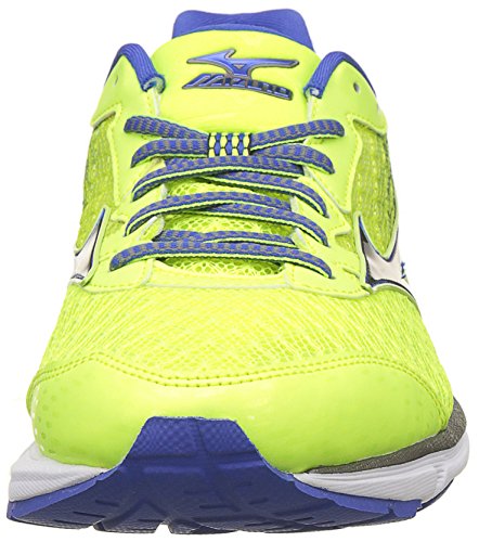 Mizuno Men's Wave Rider 19 2E Yellow Running Shoes UK/India (39 EU)(J1GC160490)
