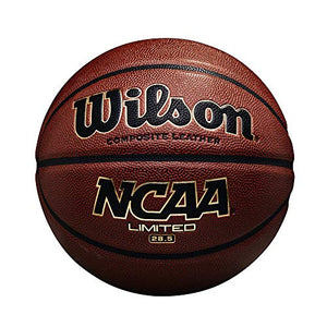 Wilson Sporting Goods NCAA Limited Composite Basketball, Intermediate - 28.5" , Multicolour