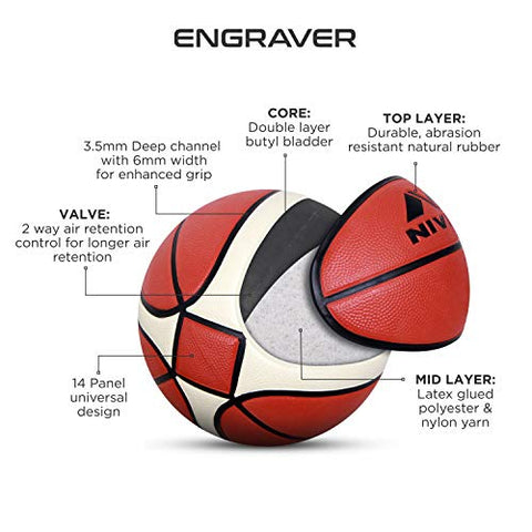 Image of Nivia Engraver Basketball