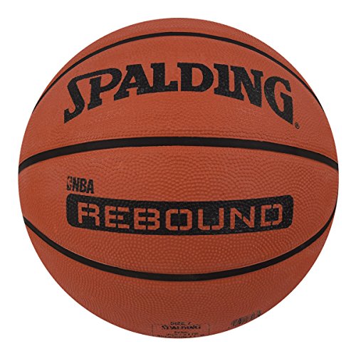 Spalding Rebound Rubber Basketball (Color: Brick, Size: 7