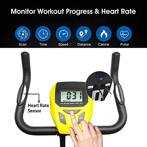 Dolphy Folding Exercise X Bike, Fitness Upright ,Aerobic Trainer X