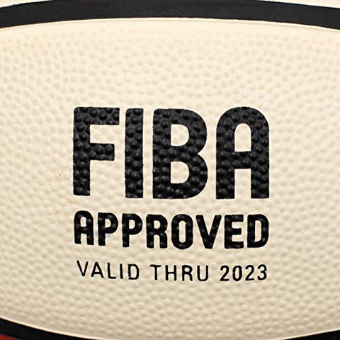 Image of Nivia 1124 Rubber Basketball, (Multicolour)