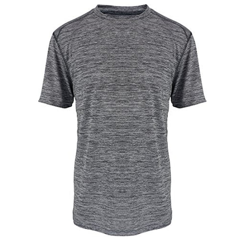 Image of Sports T-Shirts for Men Quick Dry Wicking Workout Athletic Running Training Tee Active Tops Sportswear Light Grey