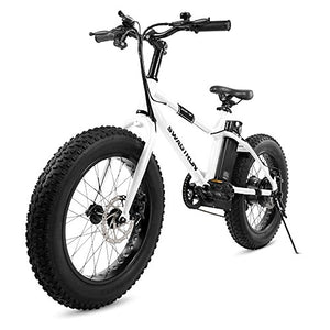 SWAGTRON Unisex EB-6 T Bandit Electric Bike 7-Speed Shimano SIS Shifting Built for Trail Riding 16" Frame