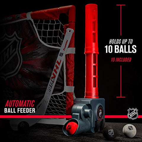 Image of Franklin Sports Mini Hockey Automatic Passer, Goal & Target Set