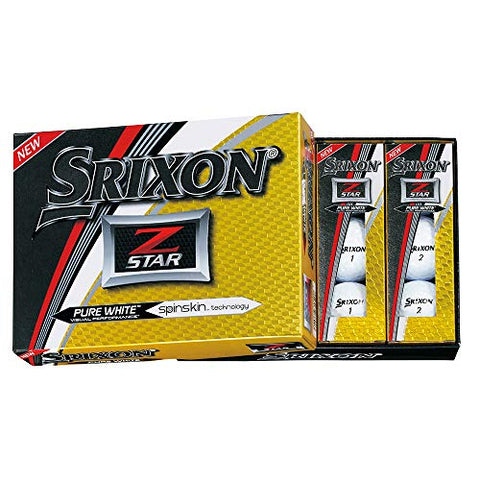 Image of Srixon Z-Star 2017 Golf Balls, White (One Dozen)