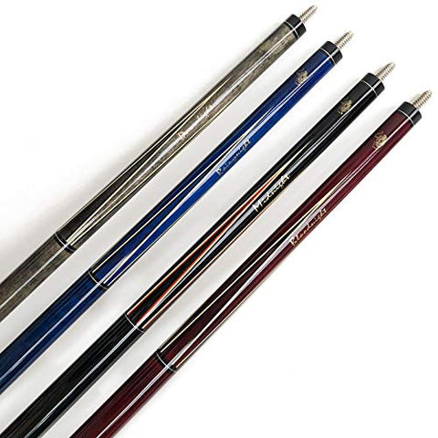 Image of Tai ba cues Pool cue Linen Wrap Pool Stick cue with 13mm Multilayer Leather Tip, 58", Hardwood Canadian Maple Professional Billiard 19, 20, 21 Oz (Selectable) 2-Piece Pool Cue Stick