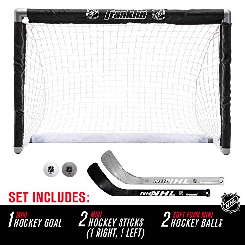Franklin Sports Mini Hockey Goal Set - NHL - 28 x 20 Inches