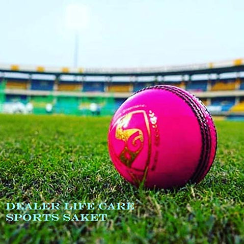 Image of SG Club Cricket Leather Ball (Pink)