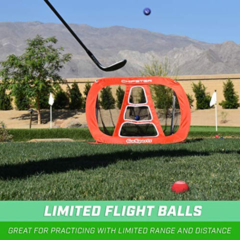 Image of GoSports Foam Golf Practice Balls - 64 Pack | Realistic Feel and Limited Flight | Use Indoors or Outdoors