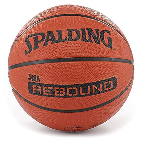 Image of Spalding Rebound Rubber Basketball (Color: Orange, Size: 6
