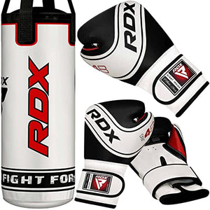 RDX Kids Heavy Boxing 2FT Punching Bag UNFILLED MMA Punching Training Gloves Kickboxing