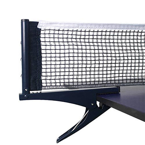 Image of Yiliaw Collapsible Table Tennis Net Professional Steel Pingpong Net Clip Grip Mesh Training Competition Portable Tension Adjustable Post，for Adults & Kids